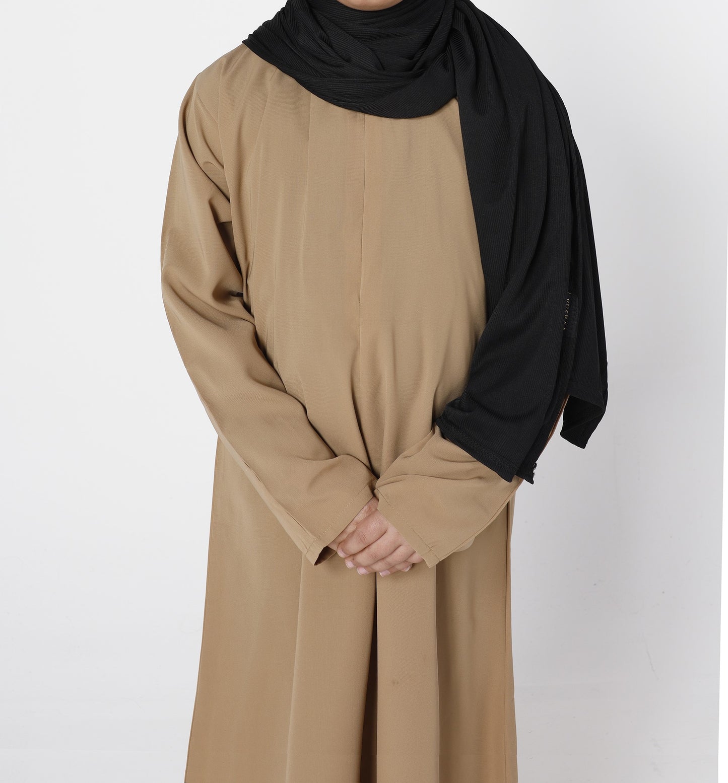 Kids Abaya - Beige