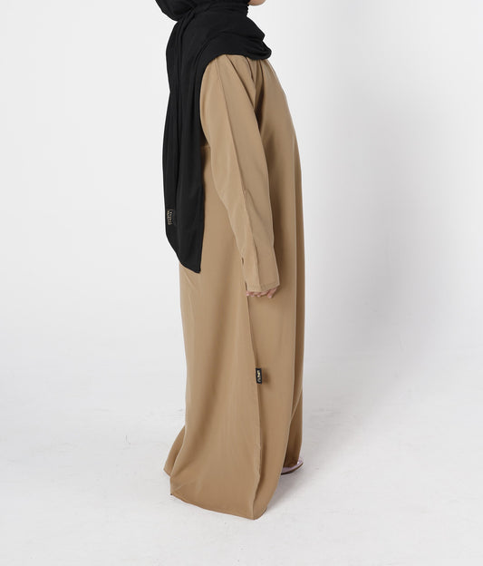 Kids Abaya - Beige