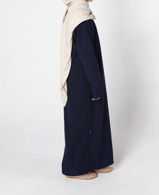 Kids Abaya - Navy