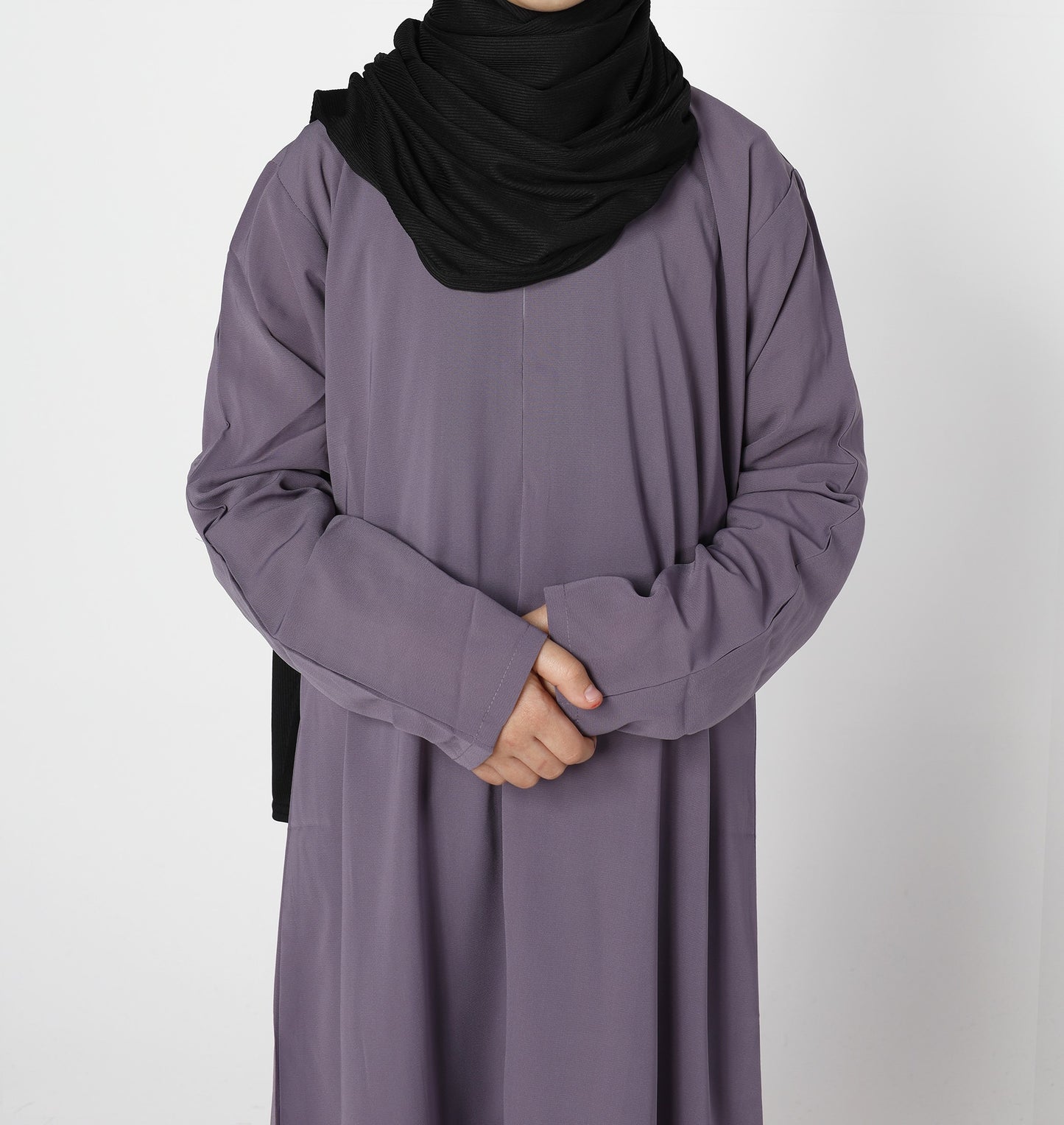 Kids Abaya - Purple