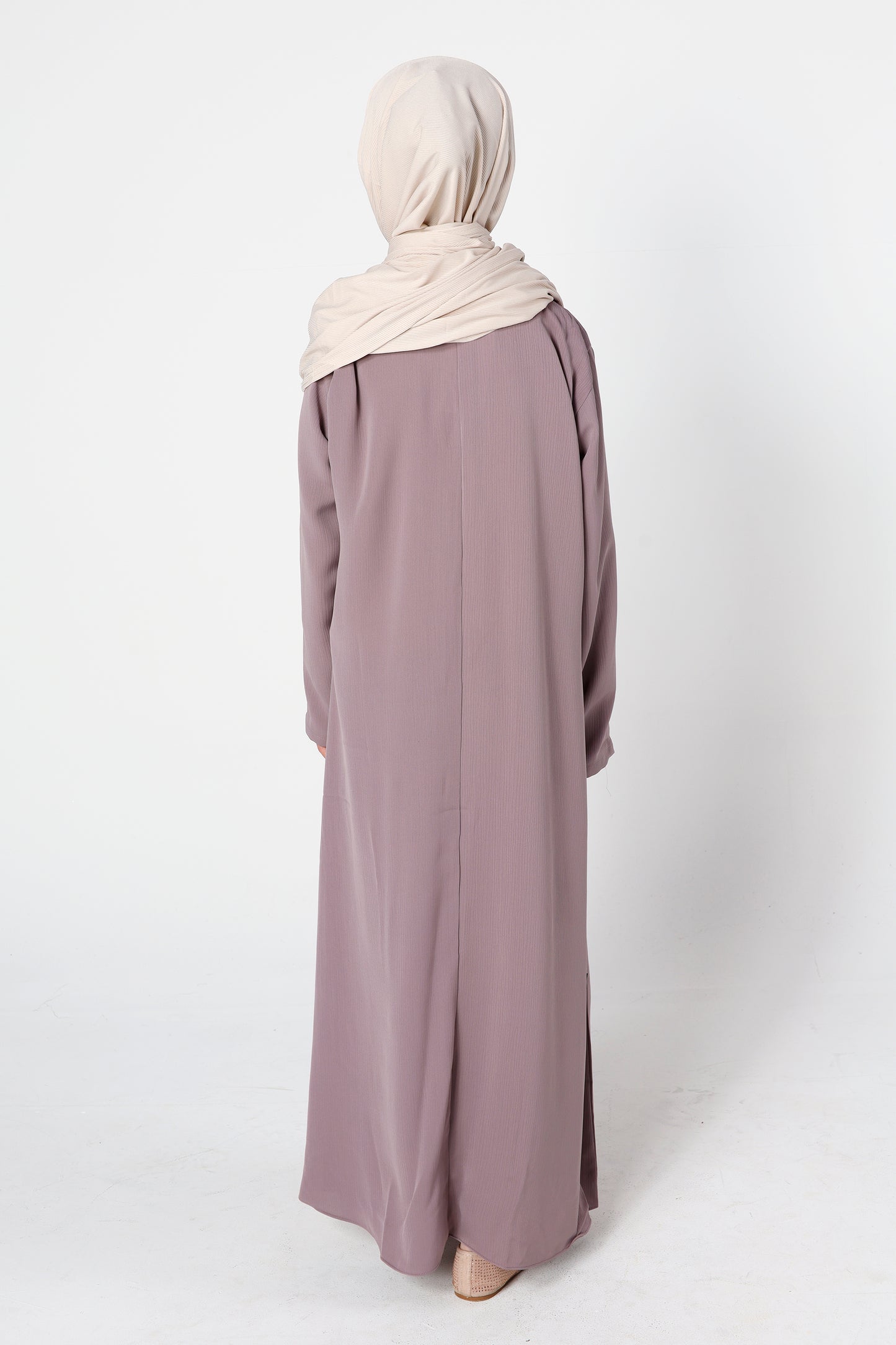 Kids Abaya - Lined Lilac