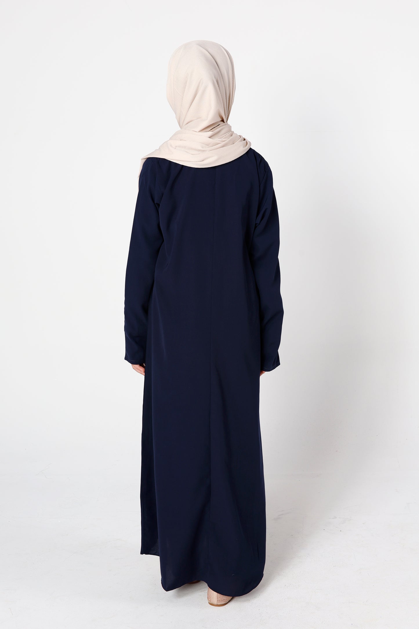 Kids Abaya - Navy