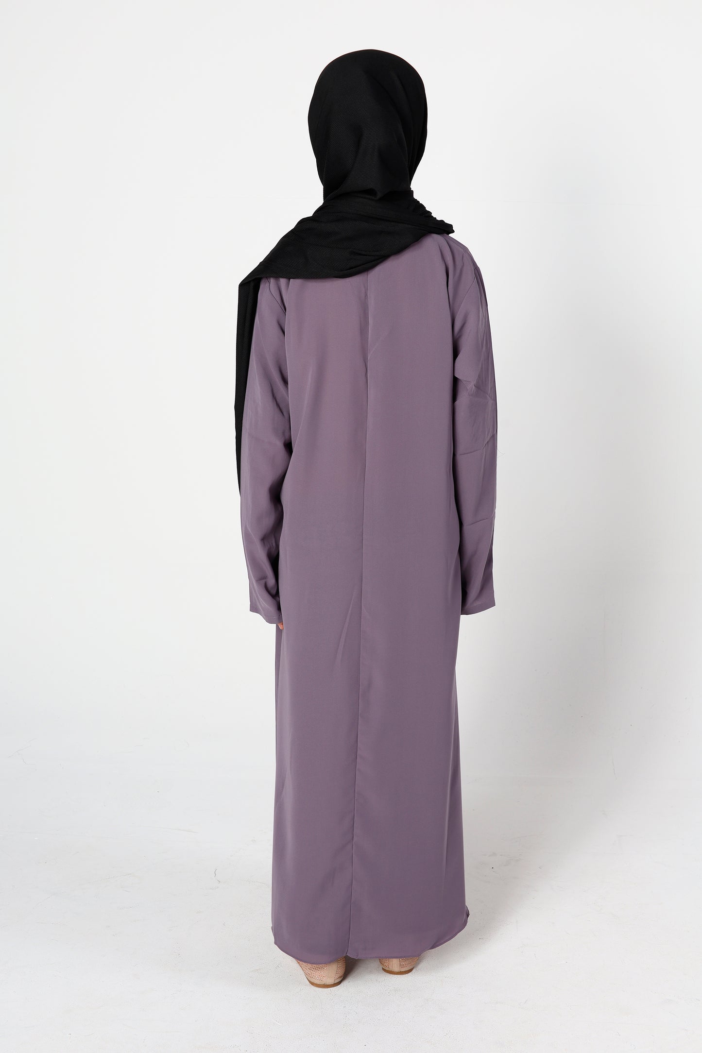 Kids Abaya - Purple