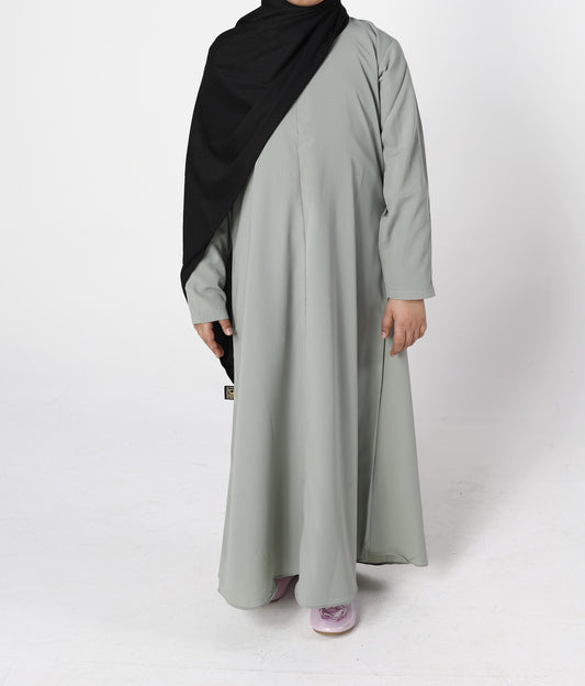 Kids Abaya - Sage