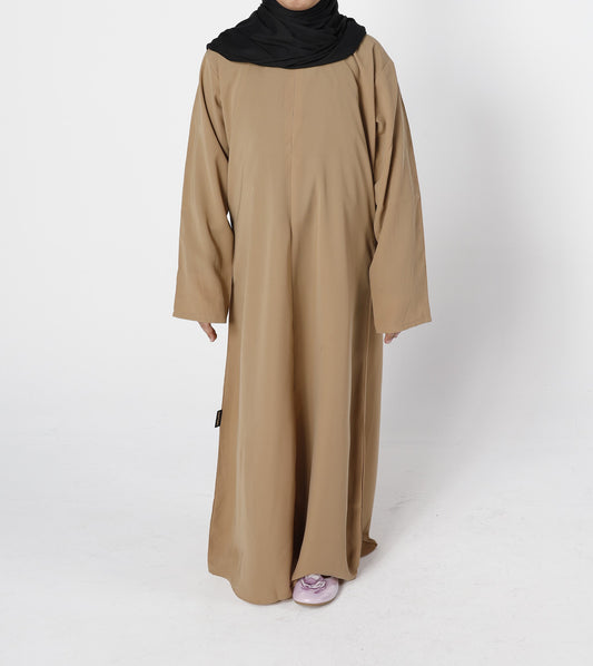 Kids Abaya - Beige