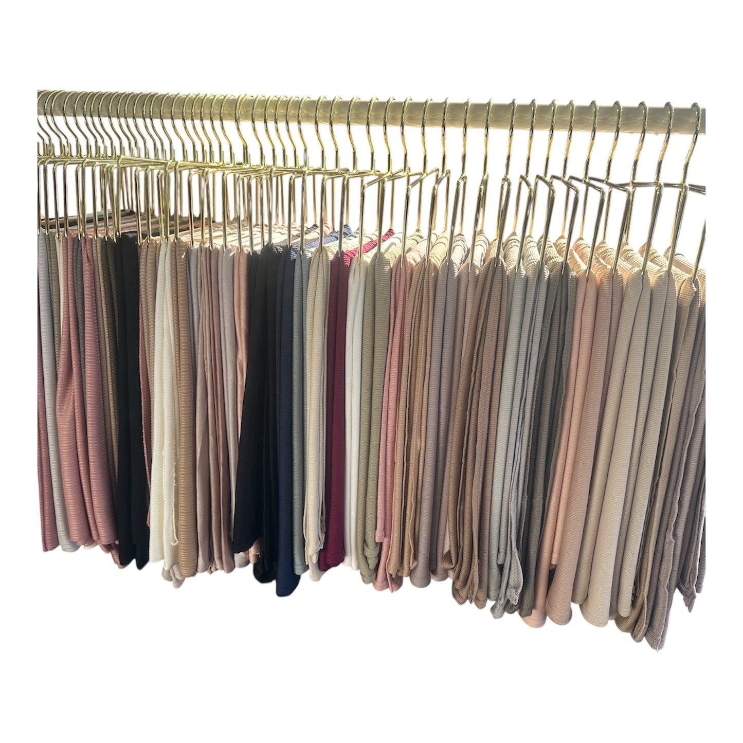 Rectangular Hijab Hangers - Gold