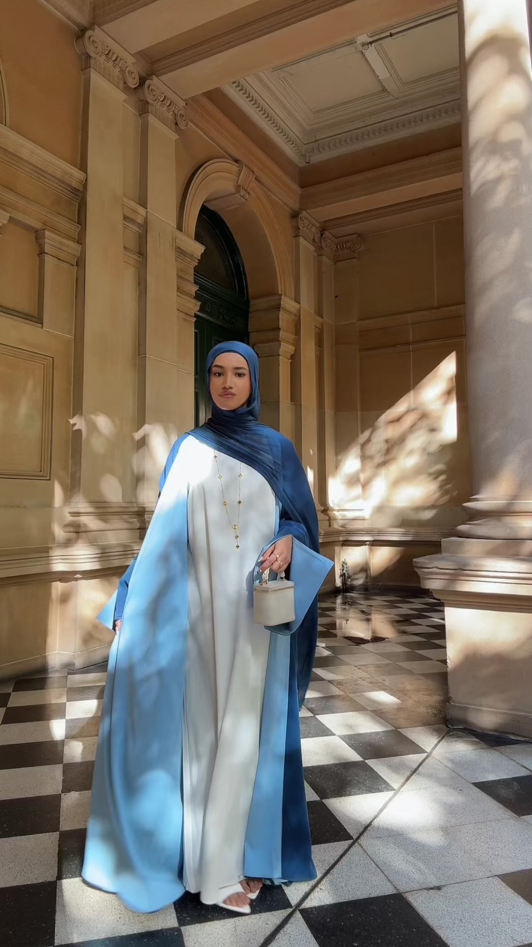 Reversible Abaya styling modest wear